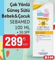 SEBAMED ÇOK YÖNLÜ GÜNEŞ SÜTÜ BEBEK&ÇOCUK 100 ML 50 SPF indirimli fiyat SEBAMED ÇOK YÖNLÜ GÜNEŞ SÜTÜ BEBEK&ÇOCUK 100 ML 50 SPF fiyat ve kampanya bilgisi